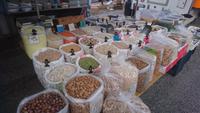 Nüsse und Trockenfrüchte, Wochenmarkt Vieste
