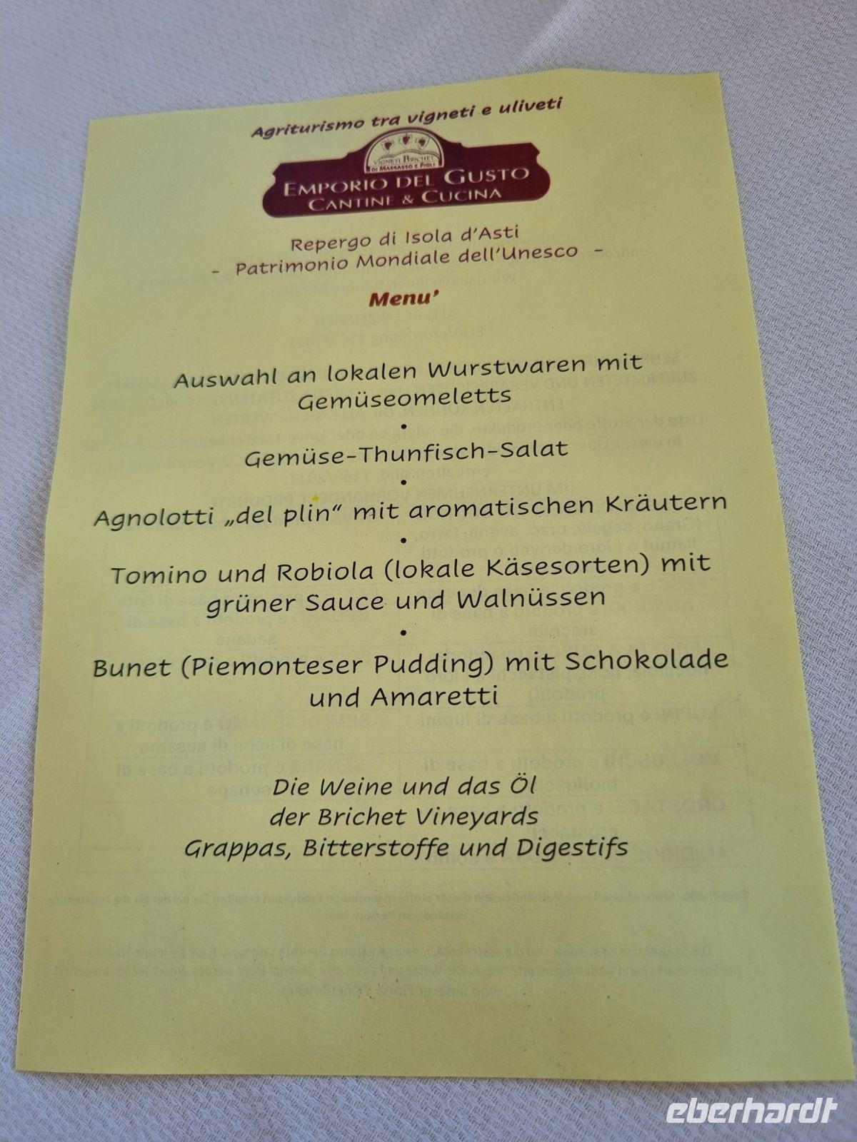 Piemont - Weingut 