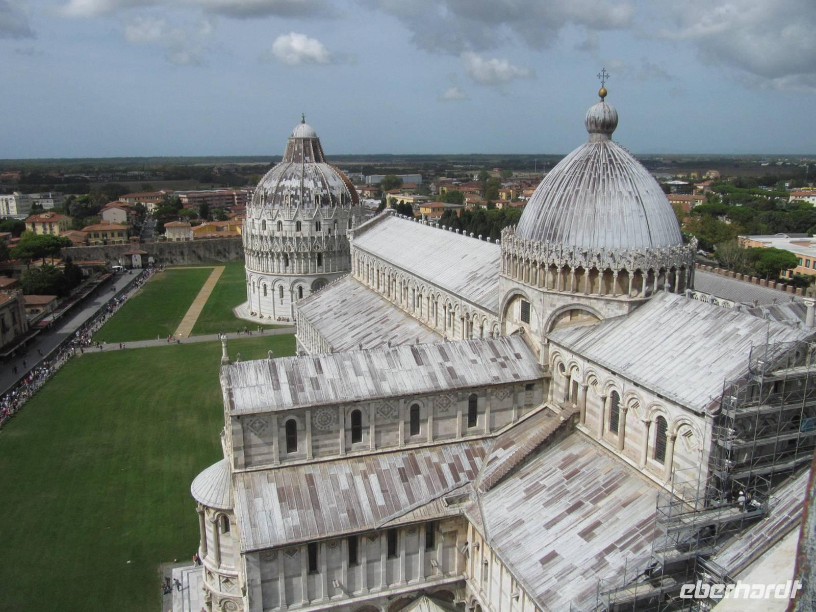 Pisa -Blick vom Schiefen Turm