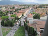 Pisa -Blick vom Schiefen Turm