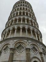 Pisa, schifer Glockenturm