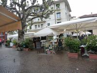 Pittoreskes Stresa am Hauptplatz.