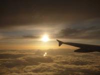 Rückflug von Rom