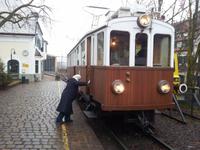 Rittenbahn Historischer Wagen in Oberbozen