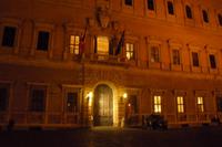 Rom bei Nacht (Palazzo Farnese)