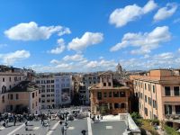 Rom. Blick von der Spanischen Treppe