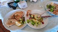 Rundreise Süd-Italien - Schertfischsteak als Mittagessen