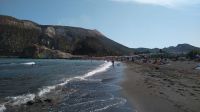 Süd-Italien - Rundreise Kalabrien - Insel Vulcano schwarzer Strand