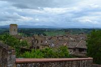 San Gimignano - Blick von der Stadtmauer
