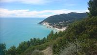 Schöne Landschaft beim Wandern, Gargano Nationalpark