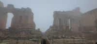Sizilien - Taormina - Teatro Greco - Panoramablick zum Ätna :''-)