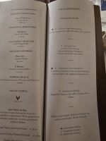 Speisekarte Hotel Tevini