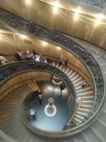 Spiraltreppe in den Vatikanischen Museen