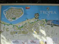 Stadtplan in Tropea