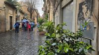 Stadtspaziergang im Regen