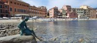 Stille Bucht in Sestri Levante