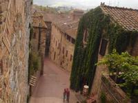 Strasse in San Gimignano