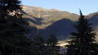 Terrassenblick in die Gardaseeberge
