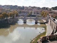 Tiber-Roms Fluß