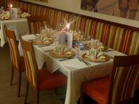 Tischdeko- Silvesterdinner