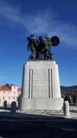 Triest - San Giusto-Hügel (Denkmal an die Gefallenen des Ersten Weltkriegs)
