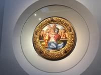 Uffizien - Tondo Doni von Michelangelo