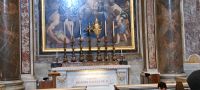 Vatikan - Petersdom - Grabmal von Papst Johannes Paul II.