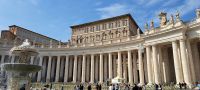 Vatikan - Petersplatz - Apostolischer Palast