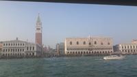 Venedig (Fahrt mit dem Vaporetto - Markusplatz)