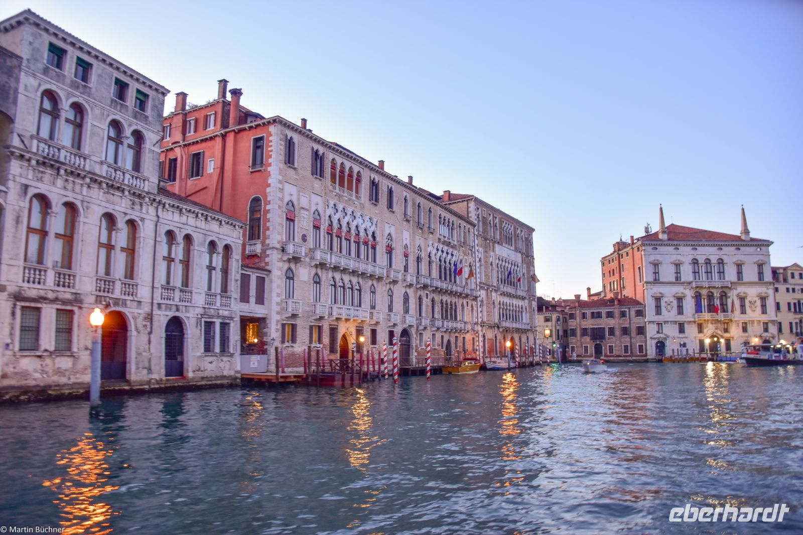 Venedig - Canal Grande in der Abenddämmerung