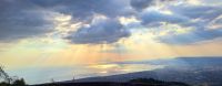 Vesuv Ausblick in der Abendsonne