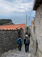 Wandern durch kleine Dörfer