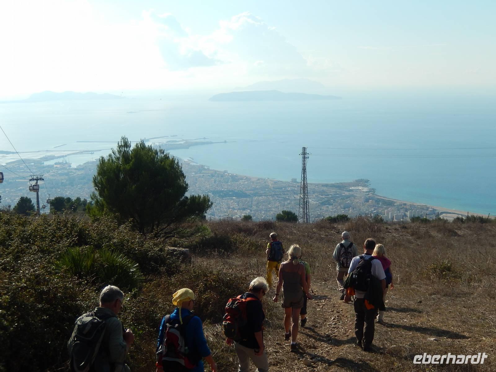 Wanderung Abstieg Erice