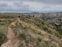 Wanderung mit Blick auf Matera
