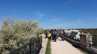 Wanderweg auf dem Auädukt