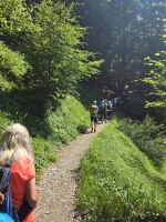 Wanderweg zu den Vallesinella Wasserfällen