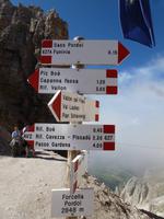 Weg zum Piz Boé 3.152 m