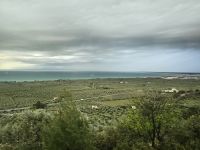 Wind und Regen in Monte Sant´Angelo
