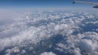 Wir überflogen die Alpen