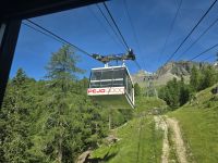 Zweite Auffahrt zum Gipfel Pejo 3000