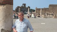 auf dem Forum von Pompeji