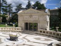 in den Vatikanischen Gärten