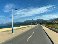 leere Promenade