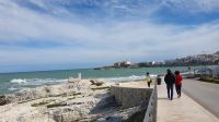neue Uferpromenade in Vieste