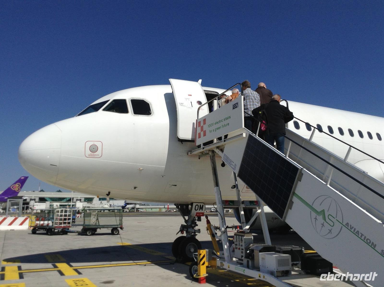 unser Flieger