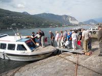 wir verlassen die Isola Bella und starten zur nächsten Insel