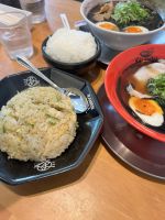 Ramen und gebratener Reis