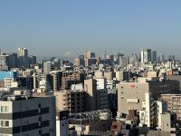 Blick von der Hotelterrasse - Abschied von Tokyo