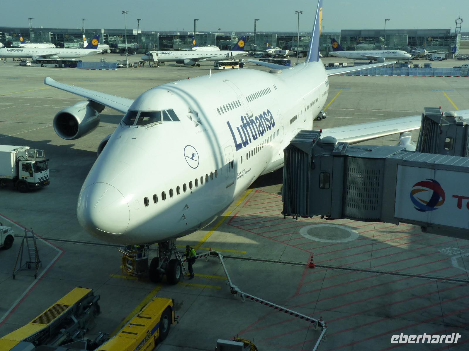 Unser Flugzeug nach Tokio