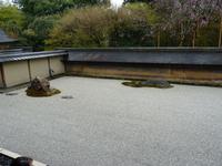 Kyoto - Ryoanji-Tempel - der berühmteste Steingarten Japans